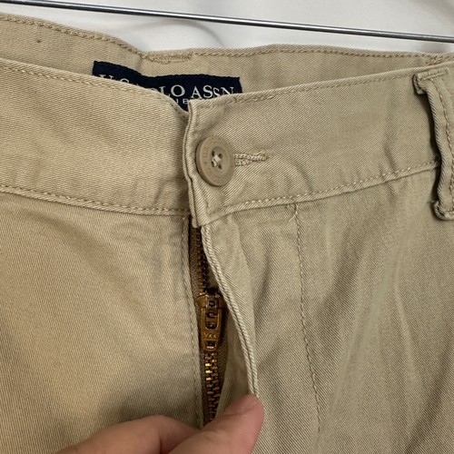 U.S. Polo Assn. Cargo Shorts Relaxed Fit Casual Khaki Beige Mens Size W46 - Picture 3 of 12