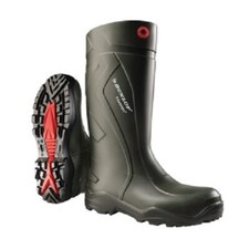 Image of Dunlop Purofort Plus Full Safety Boots steel toecap and midsole for impact an...