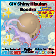 ✨ Shiny Hisuian Goodra 6IV ✨ Pokemon Scarlet & Violet 🚀 Fast 🚀