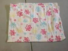 Pottery Barn Kids "Watercolor Flowers" Reversible Twin Duvet 