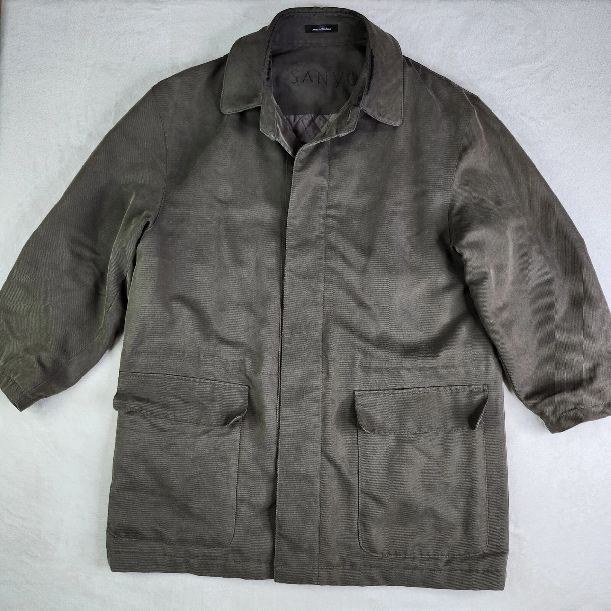 SANYO Trench Coats Green Coats, Jackets & Vests for Men for Sale