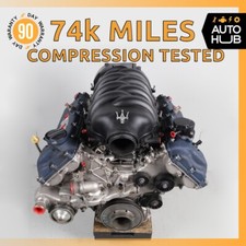 04-16 Maserati Quattroporte M139 4.2l V8 F136u Engine Motor Assembly Oem 74k