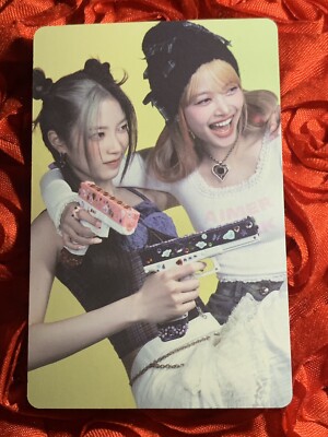KAZUHA X EUNCHAE LE SSERAFIM FAIRY Edition Celeb K-pop Girl Photo Card ATTACK