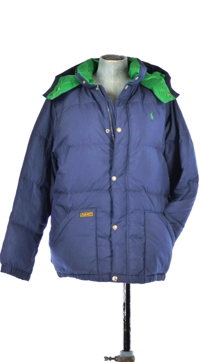 POLO Ralph Lauren Boys Jacket Puffer Down Warm Winter Hooded L Age