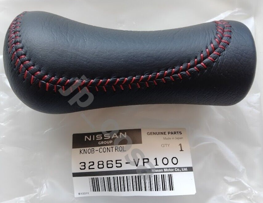 Nissan Genuine OEM 32865-VP100 Leather Shift Knob Red Fairlady Z