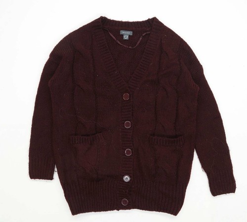 Primark Womens Size 6-8 Textured Brown 