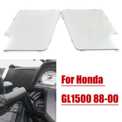 Lot De 5 Caches Boutons Stéréo Chromés Pour Honda Goldwing GL1500 1988-2000 - Aluminium