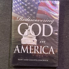 Rediscovering God in America (DVD, 2007) w/Newt Gingrich Sealed Fast Shipping 