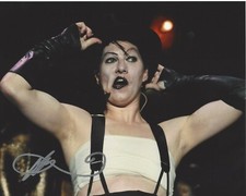 SINGER AMANDA PALMER SIGNED 8x10 PHOTO A w/COA THERE WILL BE NO INTERMISSION