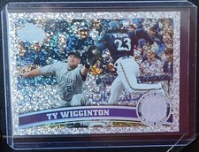 2011 Topps Update Ty Wigginton Silver Sparkle #US2 Colorado Rockies