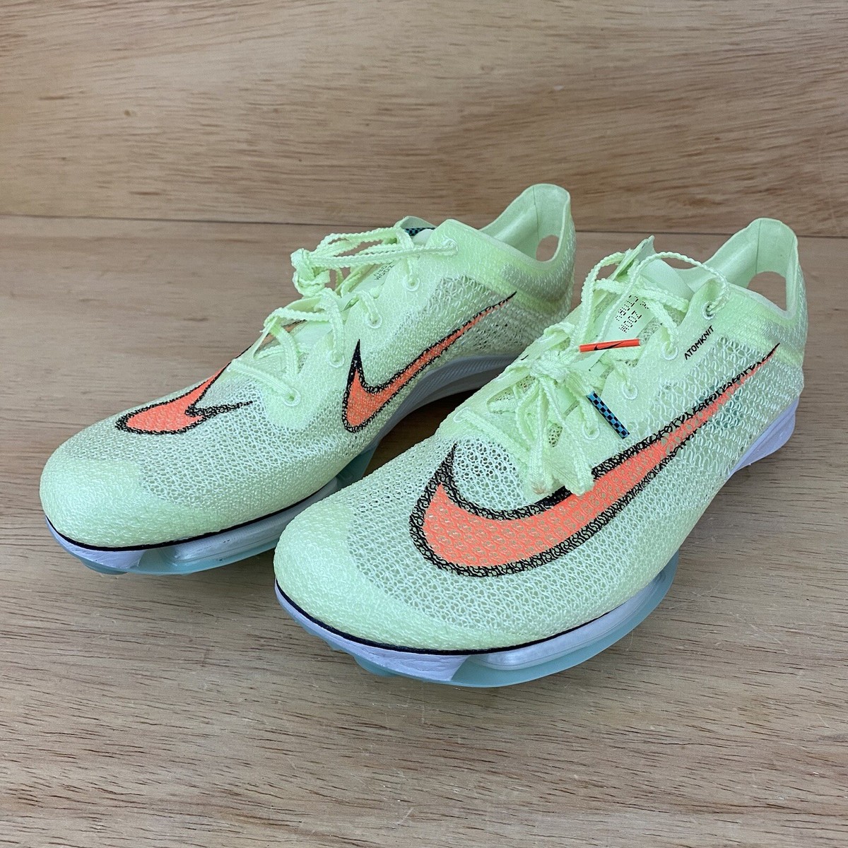 Nike Air Zoom Victory Barely Volt Men's Sz 12 Track Spikes Hyper