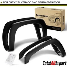 4x Fender Flares Factory Style For Chevrolet Silverado 1500 Hd Gmc Front Rear 4x Fender Flares Factory Style For Chevrolet Silverado 1500 Hd Gmc Front Rear
