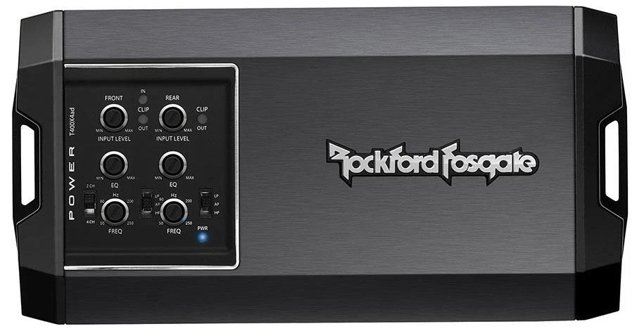 ROCKFORD FOSGATE T400X4AD Class A/D 4 Kanal Verstärker Amplifier 400 Watt RMS  - Bild 1 von 3