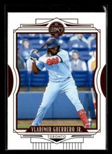 2021 Panini Chronicles #8 Vladimir Guerrero Jr. Legacy Card Toronto Blue Jays