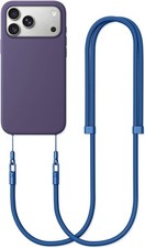 Thickened Crossbody Strap Without Case Compatible with Iphone 17/Air/Pro/Max P