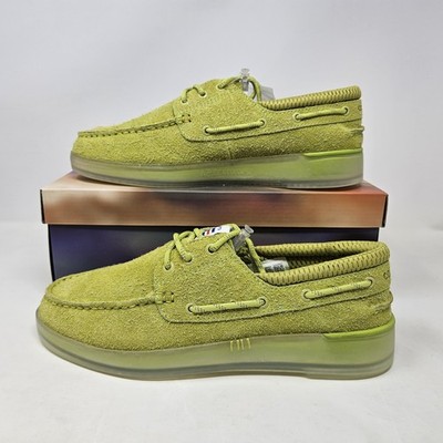 Sperry x Concepts 3-Eye Cup Top Siders 'Green' / STS25740 / Men's Size 11