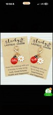 Cute Ladybug Charm Pendant Keychain Zipper Purse Phone Necklace Key Lady Bug