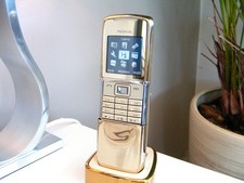 Nokia 8800 Sirocco Gold 18k call protection, ideal, factory unlocked