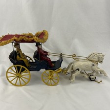 Kenton Cast Iron Surrey with Fringed Top Covered Carriage Damaged See Pictures