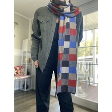 STATE OF ART Scarf Made Of Lambswool Blend Multicolour