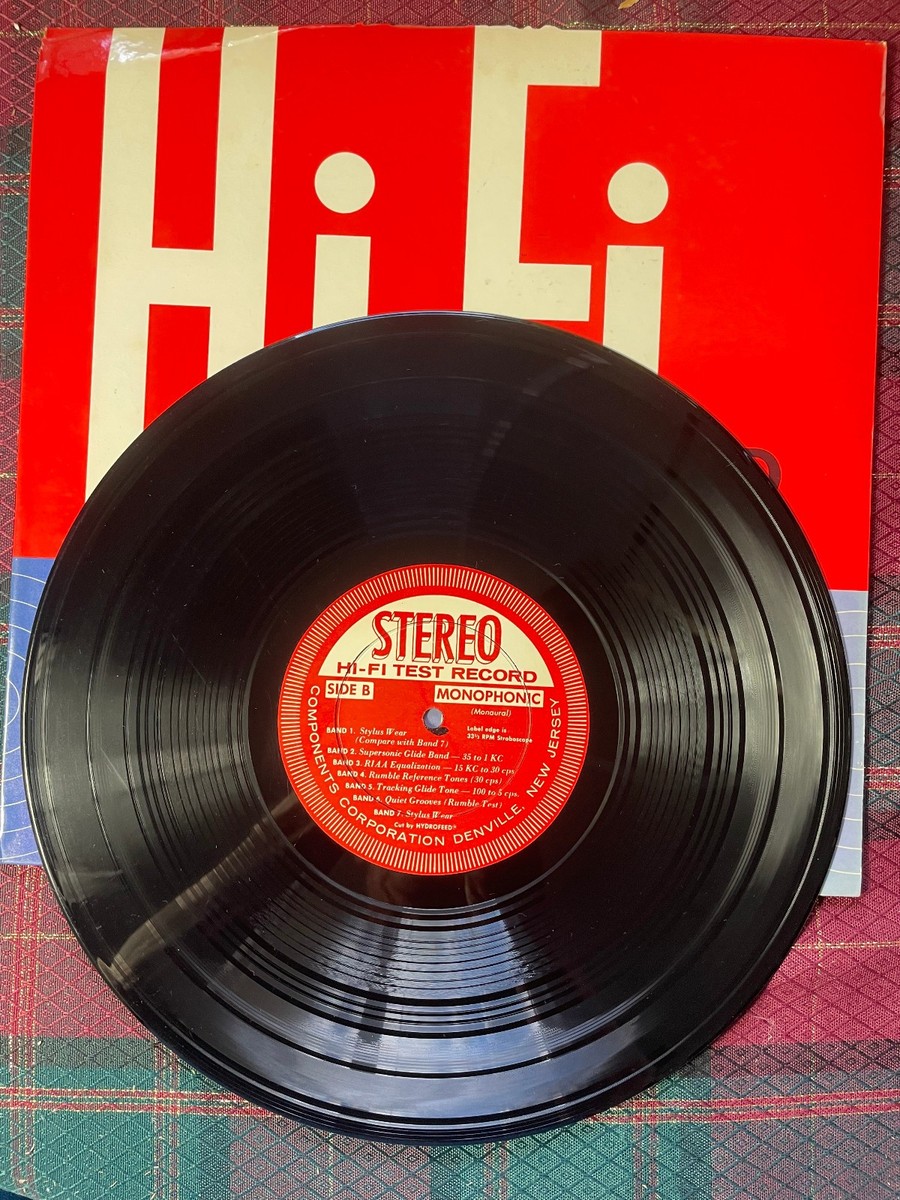 Hi Fi Test Record: Stereo-Monophonic LP Components Corporation