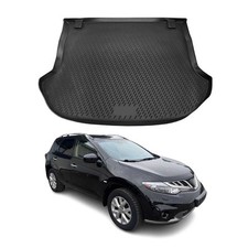 Kofferraummatte Kofferraumwanne für Nissan Murano 2008-2015 Gummi TPE Schwarz