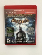 Batman: Arkham Asylum (PlayStation 3) GAME OF THE YEAR EDITION + 3D Glasses