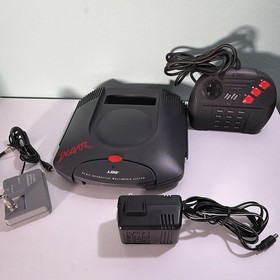Atari Jaguar System Console Bundle with Power & TV Hookup + Controller Complete
