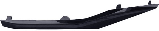 Baguette de pare-choc gauche BMW F40 en ABS antichoc noir