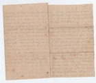 CIVIL WAR LETTER - 24th Michigan Infantry - Cannons from BATTLE HARPERS FERRY !