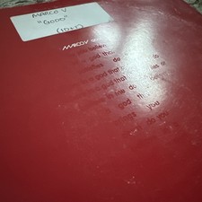 Marco V-Godd Hard Trance Electronic Techno Clubsound 2002  Vinyl 12''