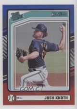 2024 Panini Donruss Rated Prospects Red & Blue Josh Knoth #127 0ot5