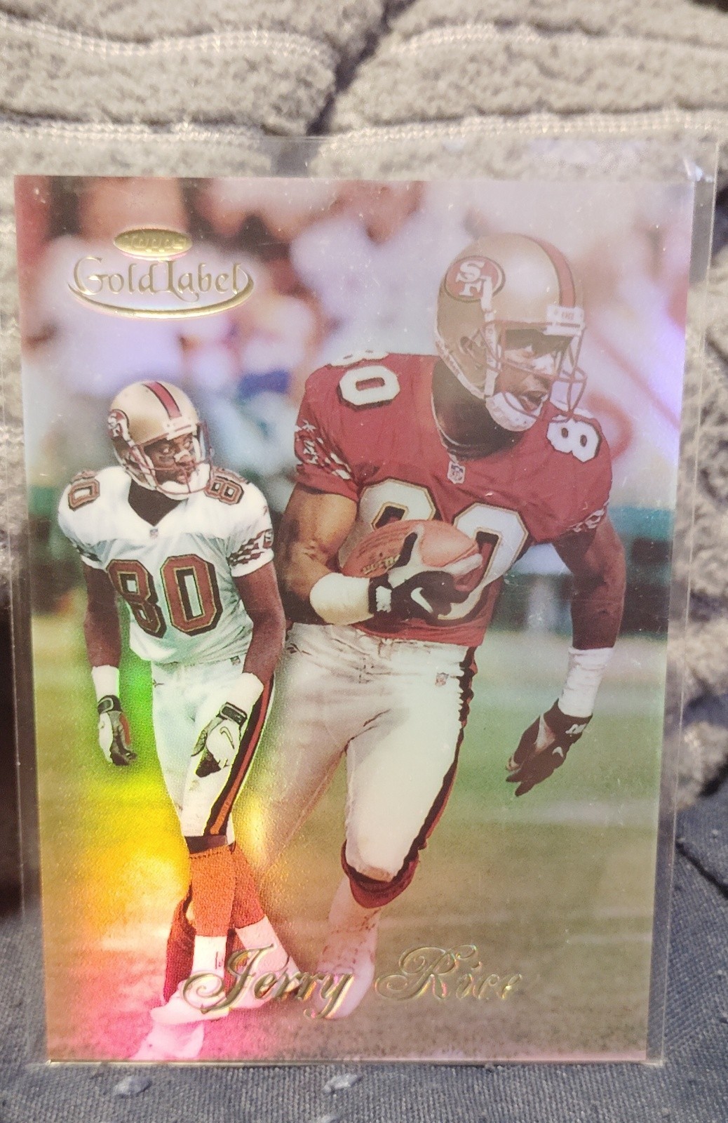 1998 Topps Gold Label - Jerry Rice #45 Class 1