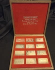 The Silver Mint “The Silver Nations Ingot” 12-20g 0.999 Silver Bar Set Box (NR)