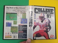 College Football USA 97 Sega Genesis, 1996 Case Only