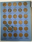 Lincoln Penny Cent Collection Whitman Album Two 1941 - 1961 Complete (+ a few)