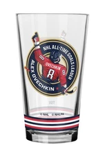 ALEX OVECHKIN WASHINGTON CAPITALS 895 ALL-TIME GOALS LEADER 16 OZ MIXING GLASS