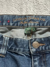 Lauren Ralph Lauren Jeans Co Women  s Size 10 Straight Medium Wash