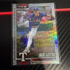 2026 Topps Series 1 Celebration Jack Leiter Topps Holo Foil