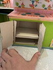 Rare VINTAGE 1964 Barbie Dream Kitchen Dinette House Corning Ware Curtains Linen — photo 9