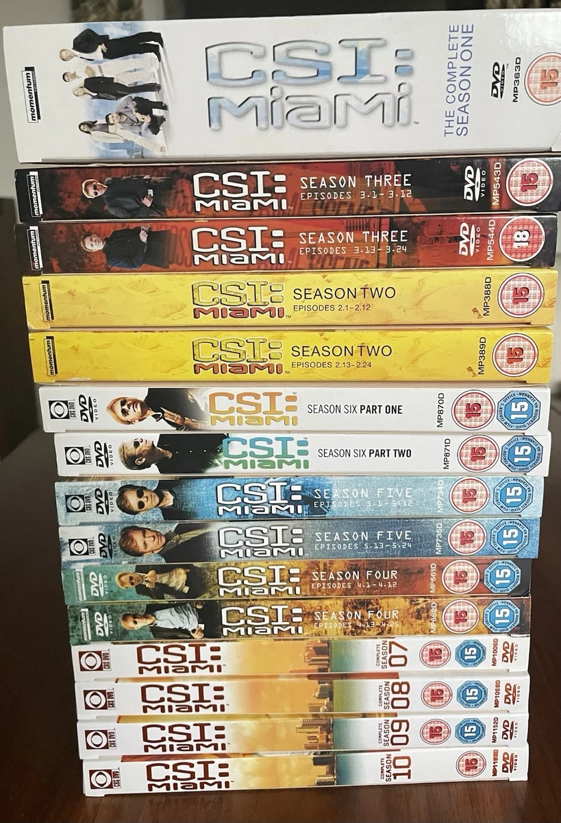 CSI: Miami Complete Series Box Set DVDs & Blu-rays for sale | eBay UK