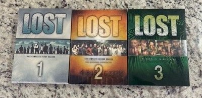 LOST Complete Seasons 1 2 3 TV Series DVD Box Set Lot Seasons 1-3