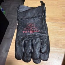 Tillman 45 Black Onyx Top Grain Pigskin MIG Welding Gloves large