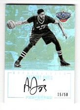 2016-17 Panini Preferred Unparalleled #206 - Anthony Davis Auto Card #’d /50