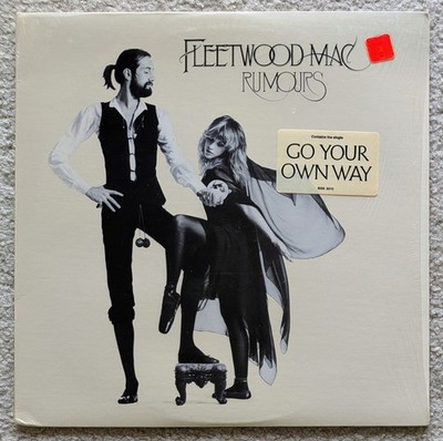 FLEETWOOD MAC - RUMOURS VINYL LP SHRINK 1st PRESS 1977 ORIG HYPE STICKER