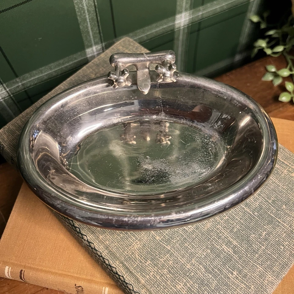 Jabonera Grifo Vintage Restauración Hardware Estilo Bañera Cromo Foto 2 de 4