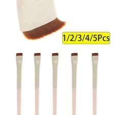 Flat Head Perm Brush Eyelash Styling Brush Lamination Eyelashes Separating Tool 