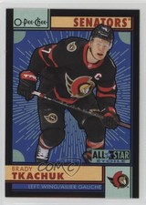 2022-23 O-Pee-Chee All-Star Retro Black Border 25/100 Brady Tkachuk #513 13vr