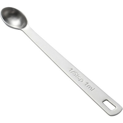 Single Tiny 1/5 Teaspoon 1/5 tsp 1ml Small Individual Stainless Steel Measuring