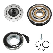 A/C Compressor Clutch Assembly Kit Plate Pulley Bearing Coil 178363